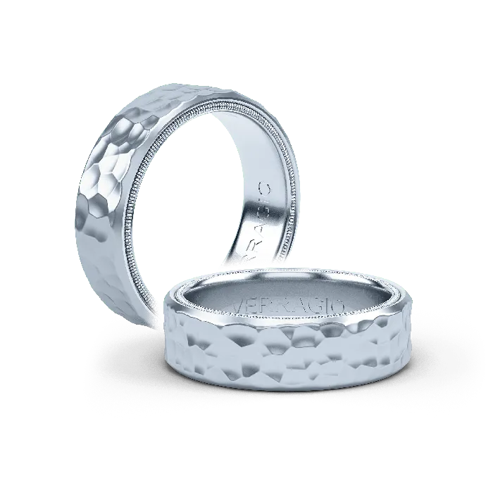Rings International Diamond Center Verragio Mens Band VW701218k White