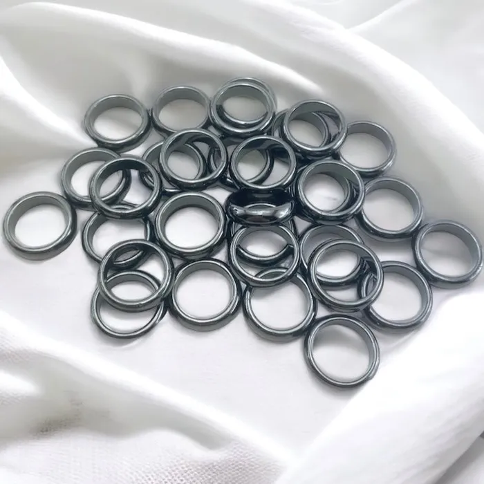 Rings Magic Crystals Hematite Ring