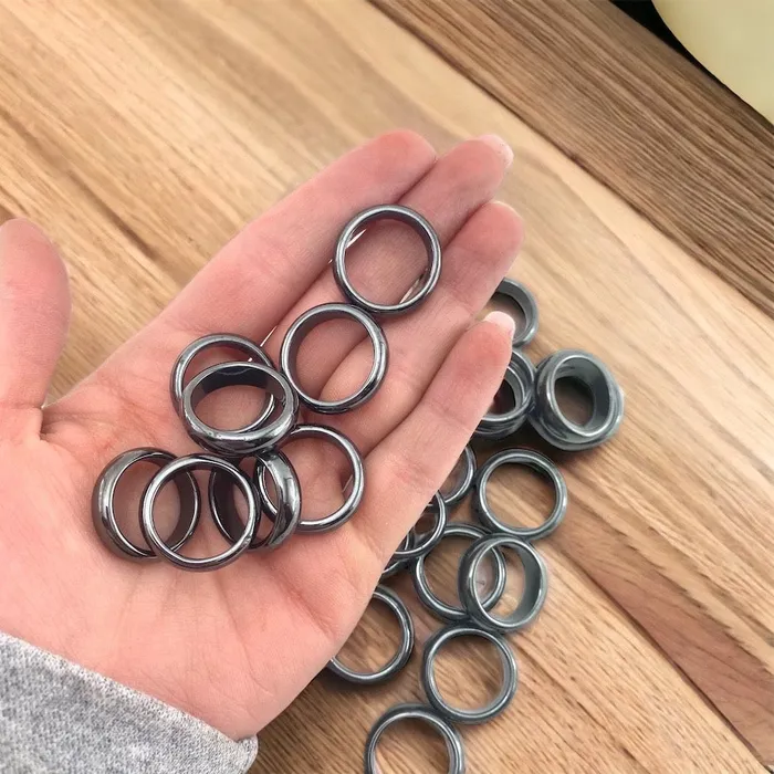 Rings Magic Crystals Hematite Ring