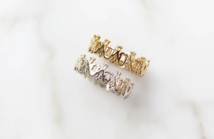 Rings The Little Catholic Maria Auspice Ring in Sterling Silver