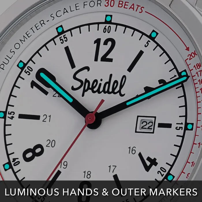 Scrub 30 Pulsometer Watch Speidel Watches