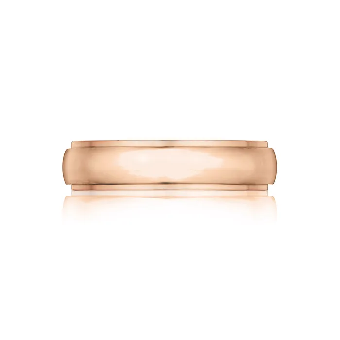 SG Bridal Rings Mens Step Edge Comfort Fit 5mm Band