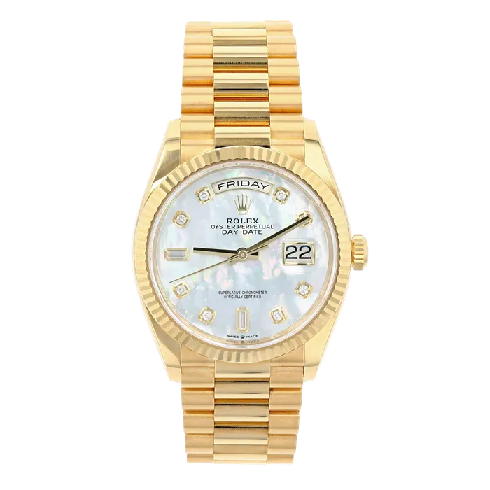 Shop IDC estore PreStyled Sets Rolex Presidential DayDate 128238 18K Yellow Gold 36mm Preowned Shop IDC estore PreStyled Sets Rolex Presidential DayDate 128238 18K Yellow Gold 36mm Preowned