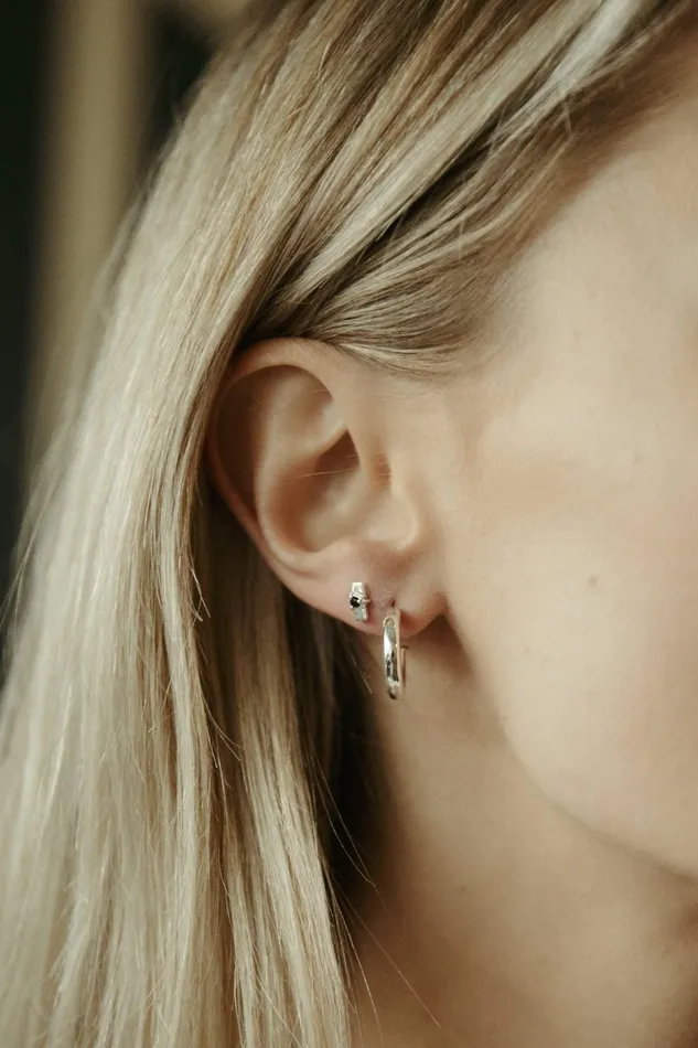 Sierra Winter Jewelry Earrings Morgan Hoop Earrings