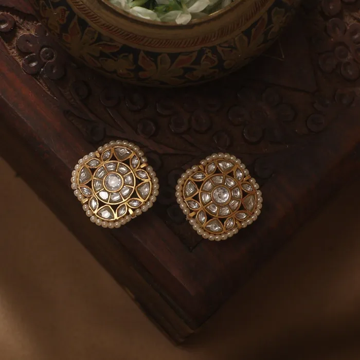 SILVER Earrings Arama Jadau Silver Earrings