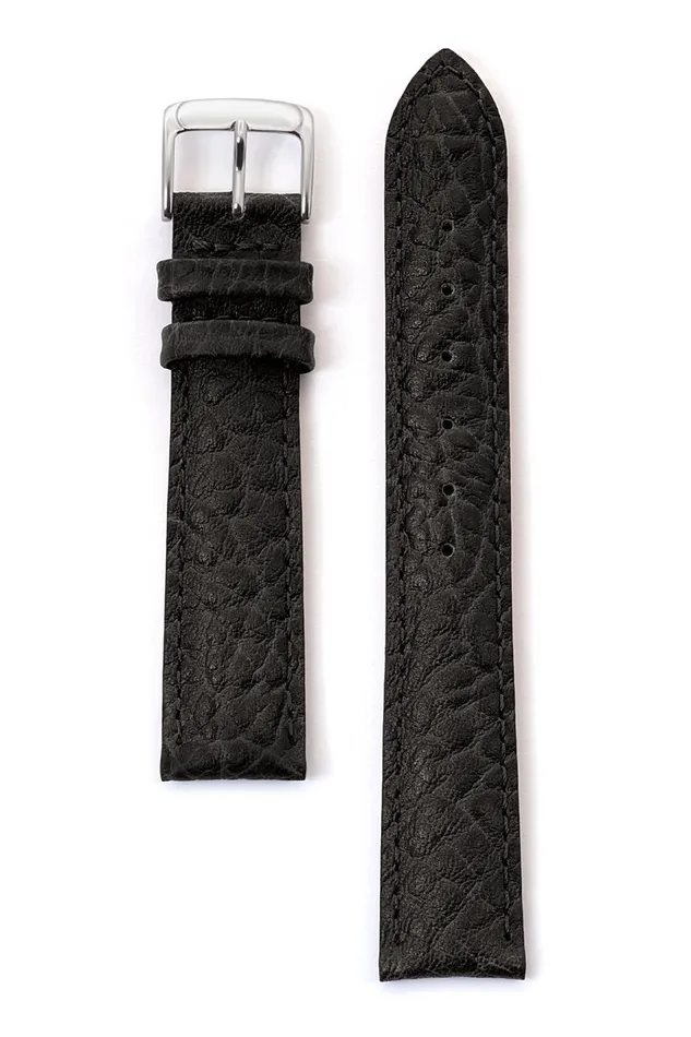 Speidel Rings Mens Heavy Texture Buffalo Grain Watchband