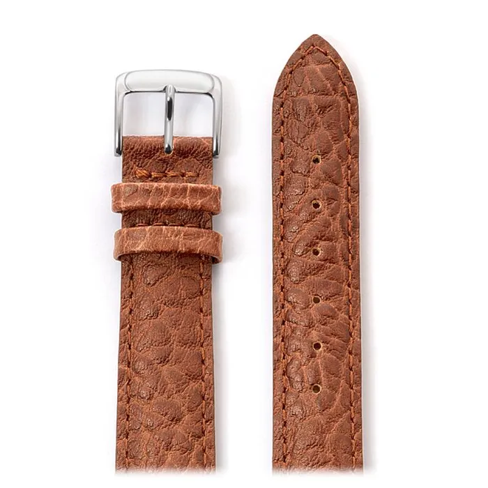 Speidel Rings Mens Heavy Texture Buffalo Grain Watchband