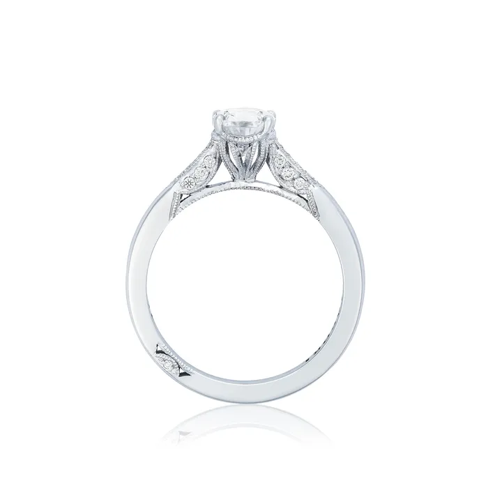Tacori 18k White Gold Simply Tacori Pear Diamond Engagement Ring Setting 011 CTW International Diamond Center Rings Tacori 18k White Gold Simply Tacori Pear Diamond Engagement Ring Setting 011 CTW International Diamond Center Rings