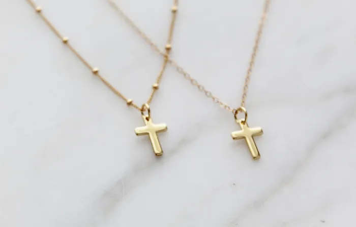 The Little Catholic Cross necklace Necklaces