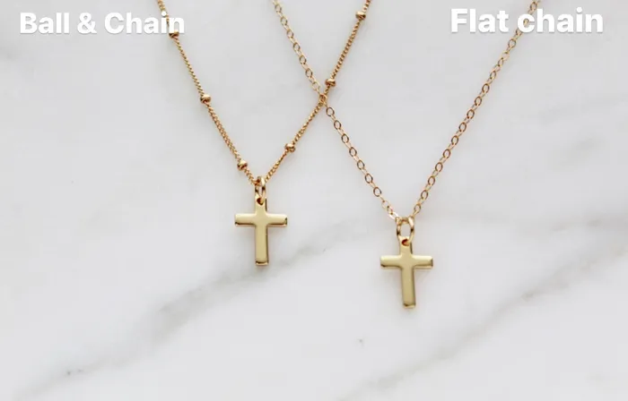 The Little Catholic Cross necklace Necklaces
