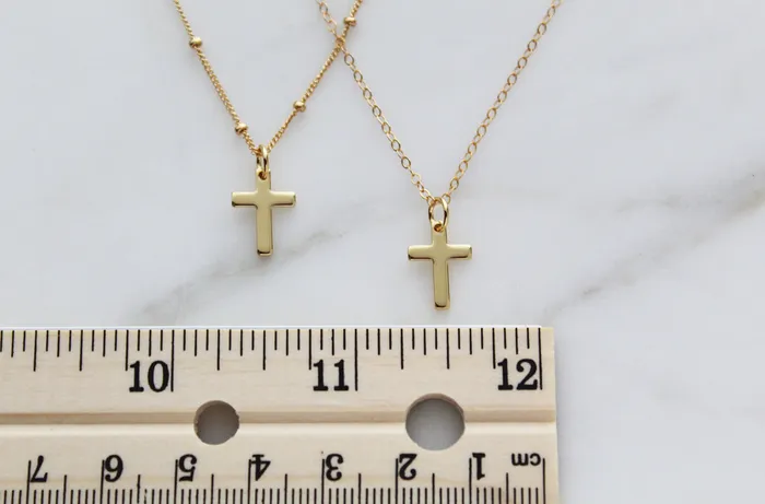 The Little Catholic Cross necklace Necklaces