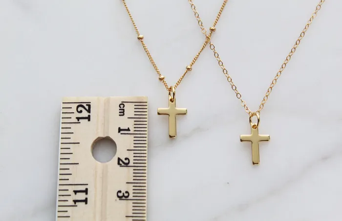 The Little Catholic Cross necklace Necklaces