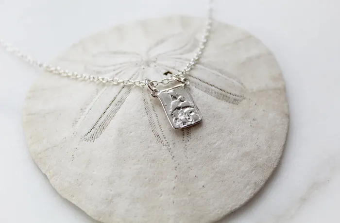 TheLittleCatholic Necklaces 925 Sterling Silver Scapular Necklace
