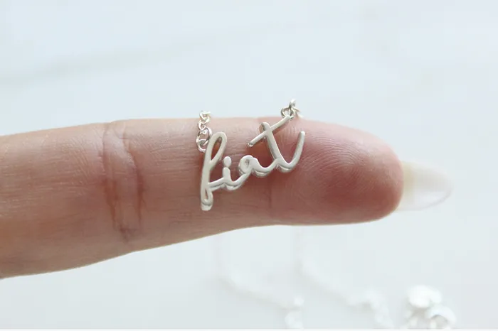 TheLittleCatholic Rings Fiat in Sterling Silver