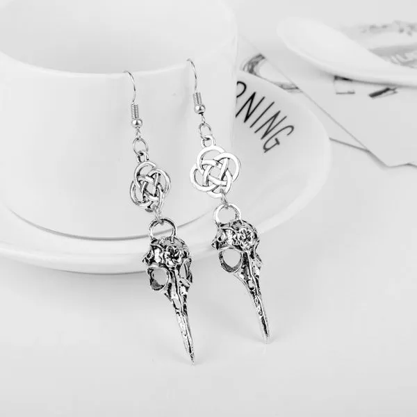 Valhalla Vikings Earrings Viking Earrings Odins Ravens
