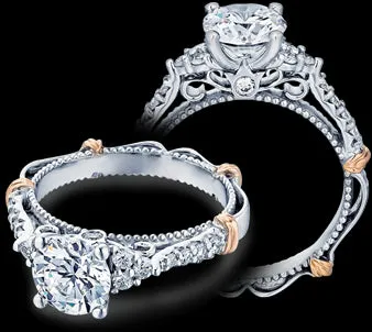 Verragio Parisian Round Diamond Engagement Ring Setting 035 CTW International Diamond Center Rings Verragio Parisian Round Diamond Engagement Ring Setting 035 CTW International Diamond Center Rings