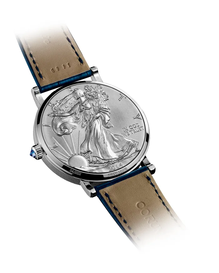 Watches Corum Heritage Silver Coin Watch C08203059 Corum