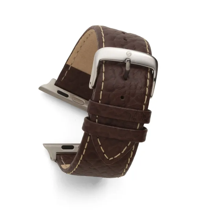 Watches Speidel Sport Calf Skin Leather Watchband Compatible For Use With The Apple Watch series 110