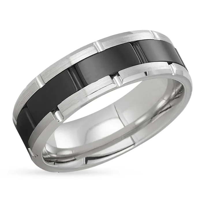Zirconium Wedding Ring Black Wedding Ring Silver Wedding Band Zirconium Wedding Band Clean Casting Jewelry Rings Zirconium Wedding Ring Black Wedding Ring Silver Wedding Band Zirconium Wedding Band Clean Casting Jewelry Rings